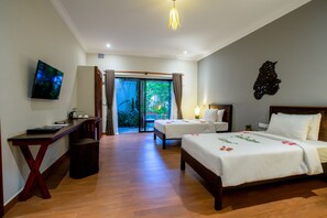 ファミリー ルーム 2 ベッドルーム (Free pick up) | ミニバー、セーフティボックス (室内)、デスク、アイロン / アイロン台