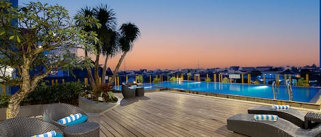 Alberca al aire libre