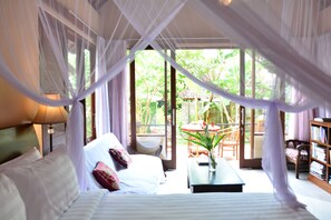 1 bedroom, Egyptian cotton sheets, premium bedding, pillow-top beds - Griya Sriwedari (Ubud)