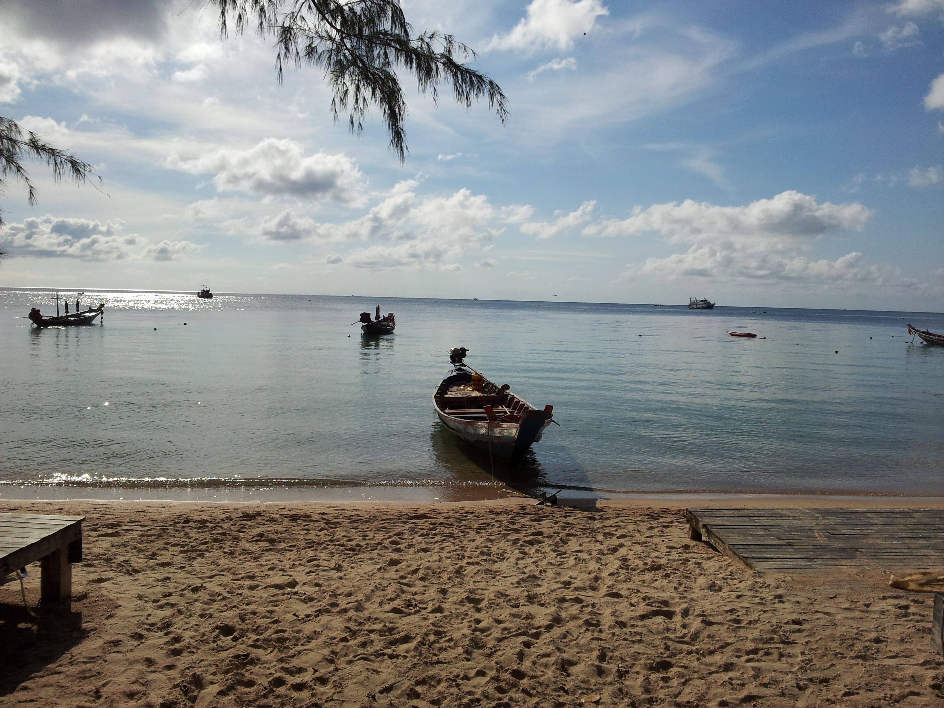 On the beach, beach towels, scuba diving, snorkeling