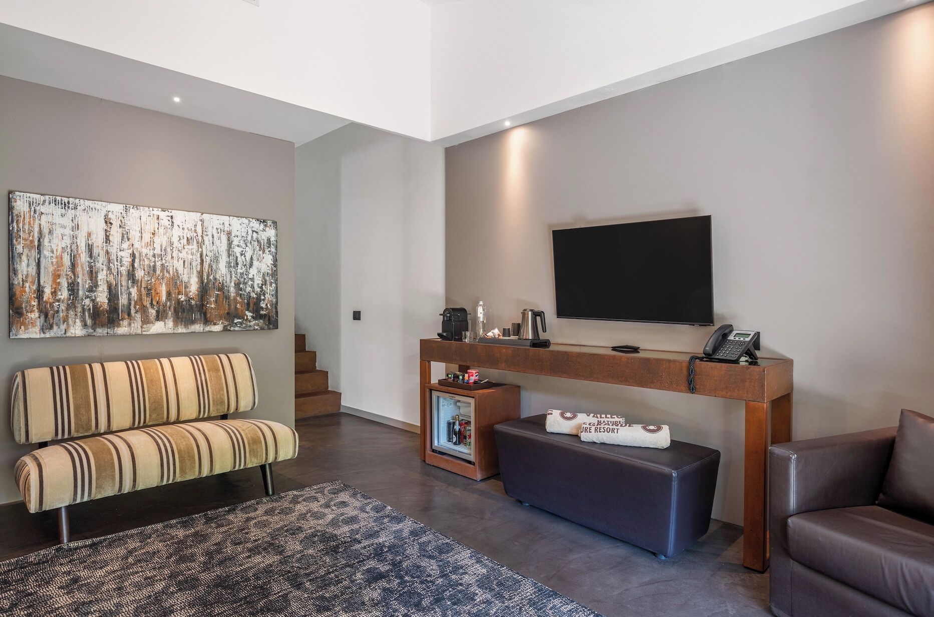 royal quadruple room | 1 bedroom, down duvets, minibar, in-room safe