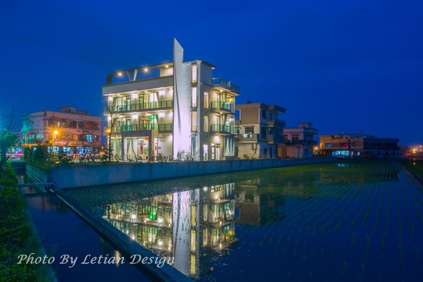 Front of property - evening/night