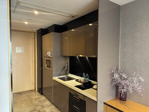 Suite Premium, vue ville | Cuisine privée