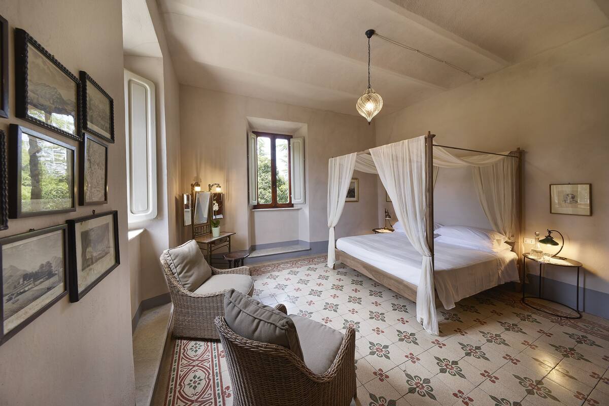 Habitación superior, vistas al jardín | Ropa de cama de alta calidad y cunas o camas infantiles gratuitas