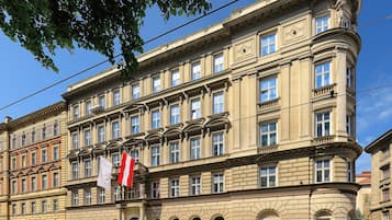 Fassade der Unterkunft