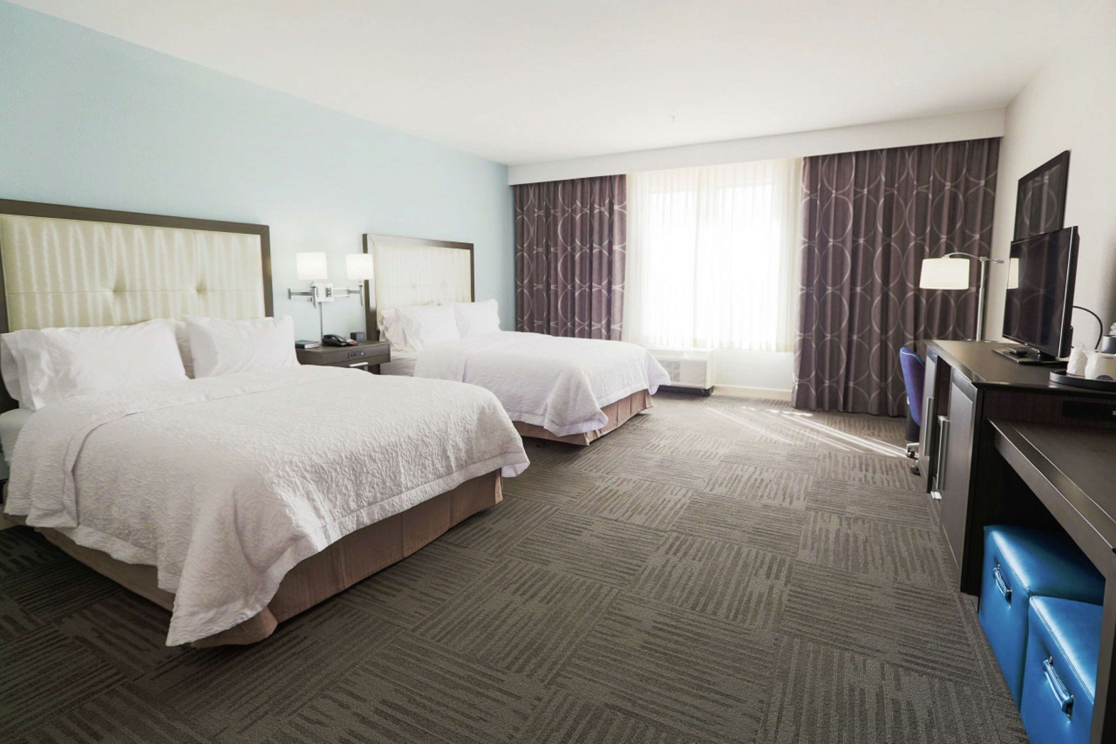 room, 2 queen beds, accessible, bathtub (mobility & hearing) | hypo-allergenic bedding, in-room safe, free cots/infant beds, free wifi