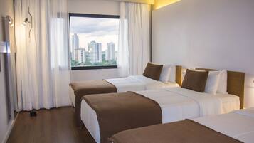 Premium bedding, minibar, in-room safe, desk