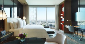 Premium bedding, down duvets, minibar, in-room safe