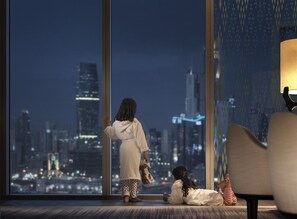 Amiri One Bedroom Suite | Premium bedding, down comforters, minibar, in-room safe