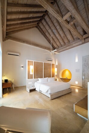 Premium bedding, pillow-top beds, minibar, in-room safe - Nacar Hotel Cartagena, Curio Collection by Hilton (Cartagena)