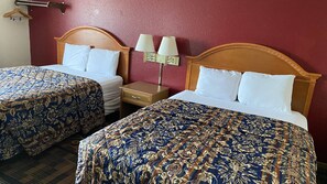Double Room, 2 Queen Beds | Desk, free WiFi, bed sheets - Newton Inn In Newton, KS (Newton)
