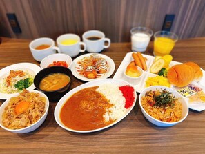 吃到飽自助式早餐
