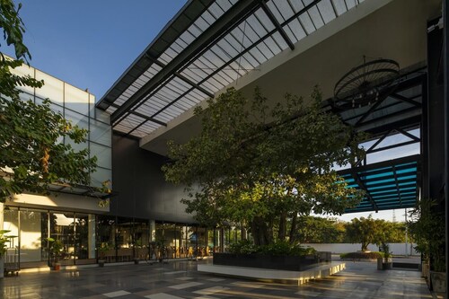 The VELO'S hotel and BMX Pump Track