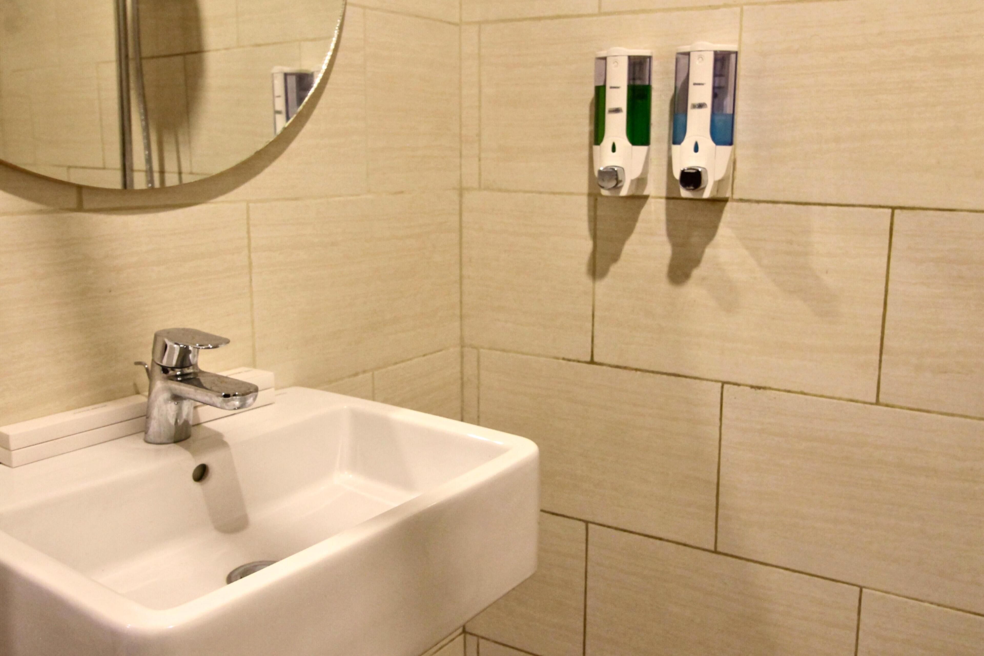 premier room | bathroom | shower, rainfall showerhead, free toiletries, hair dryer
