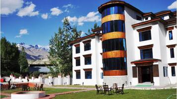 Fassade der Unterkunft