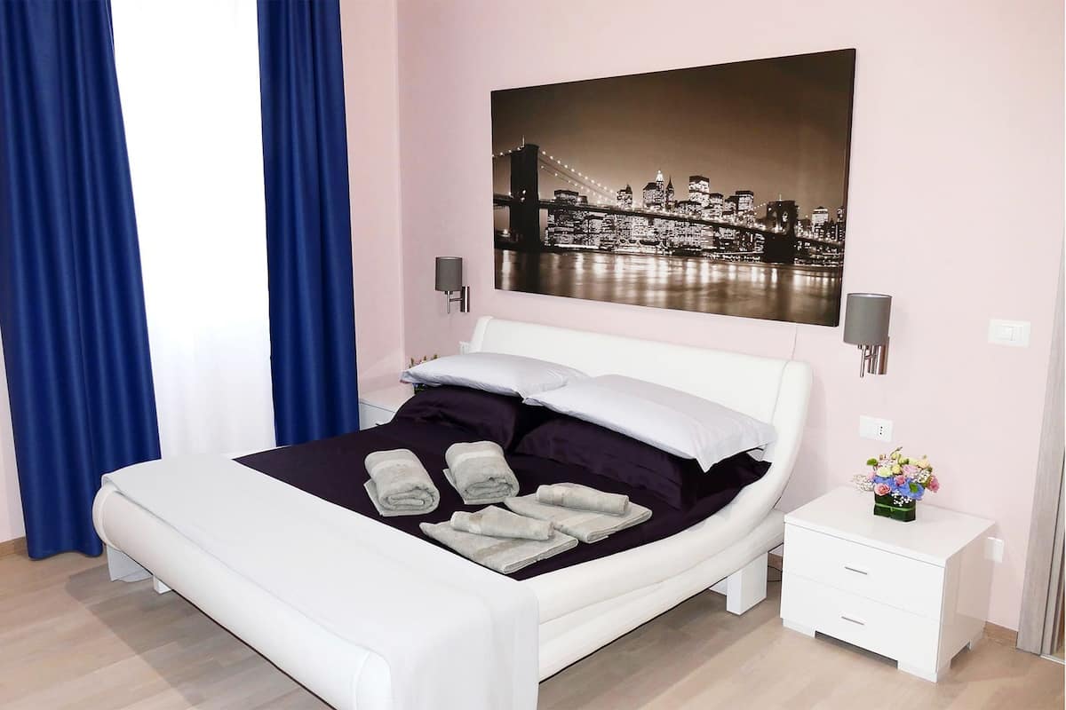 Studio, 1 slaapkamer | 1 slaapkamer, Italiaanse Frette-lakens, luxe beddengoed