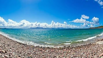 Beach nearby, white sand