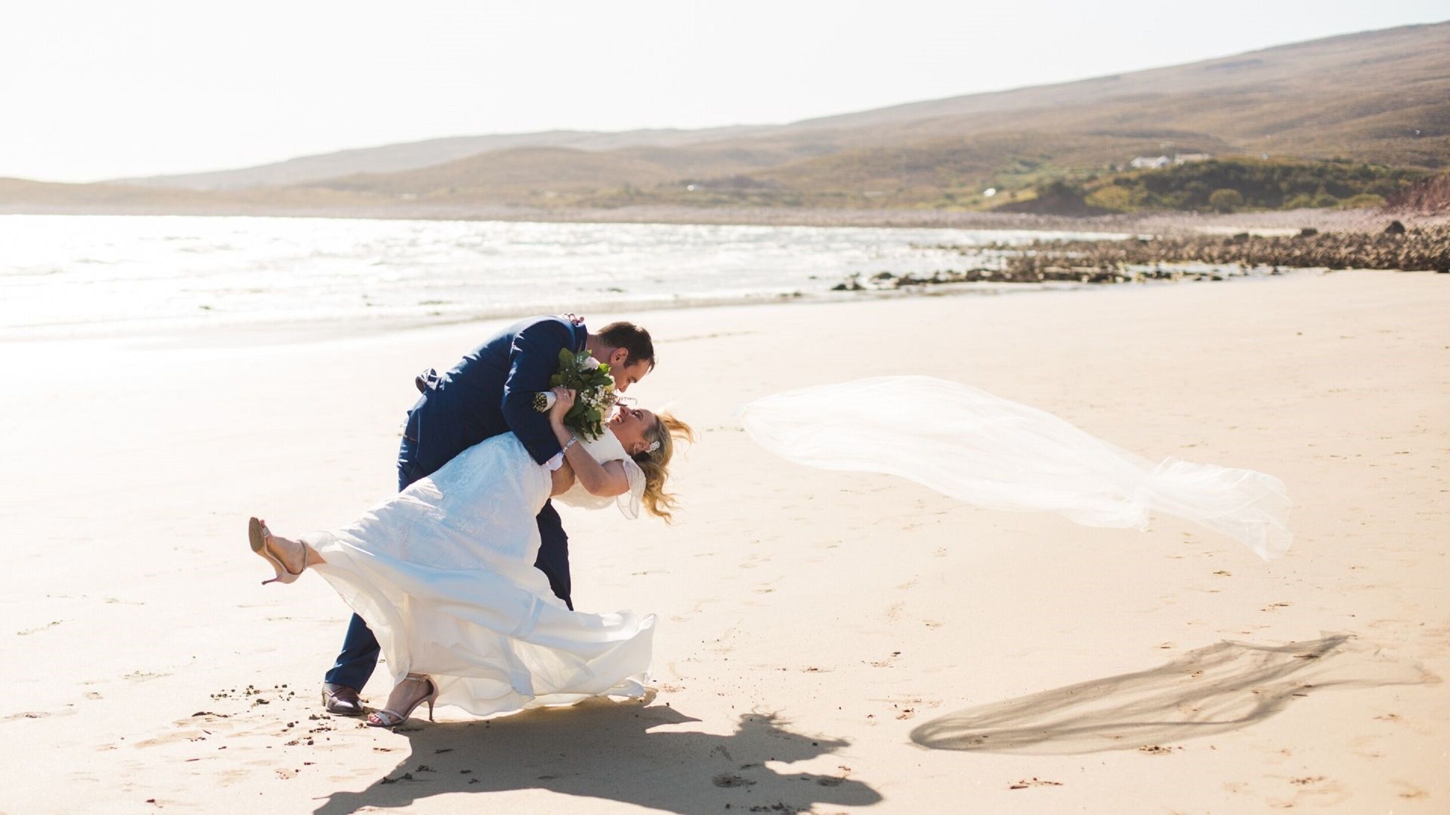 outdoor wedding area
