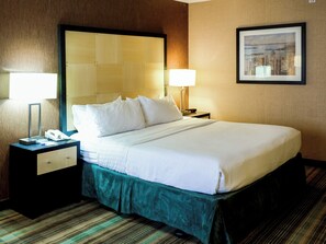 In-room safe, desk, blackout curtains, iron/ironing board - The Watson Hotel (New York)