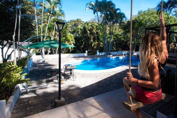 Alberca al aire libre