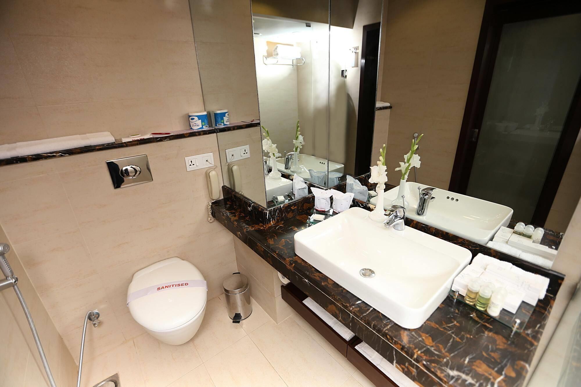 executive suite, 1 king bed, smoking | minibar, in-room safe, desk, blackout curtains