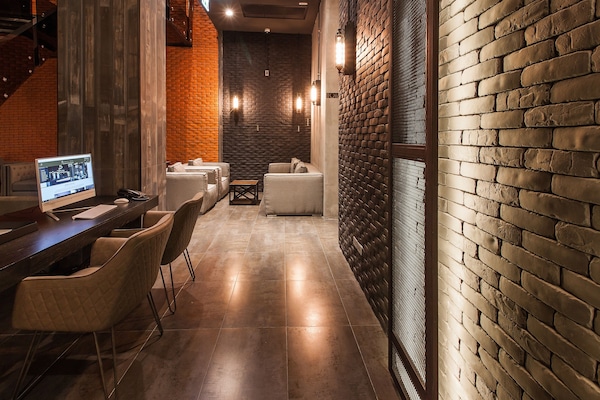 Sala de estar en el lobby