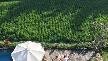 Daily continental breakfast (IDR 100000 per person)