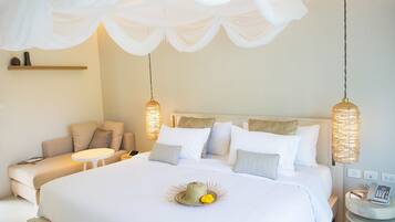 Oriental Room Double Bed | Premium-sengetøj, dundyner, gratis minibar, pengeskab på værelset