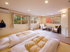 Japanese Western Style Room, Corner Type, Non-smoking | In-room safe, desk, free WiFi - Yamanoryosha Nakaodaira (Takayama)