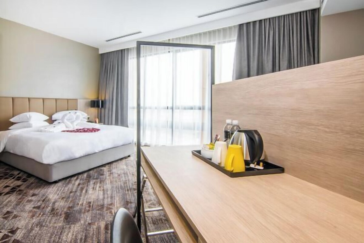 In-room safe, desk, blackout drapes, soundproofing