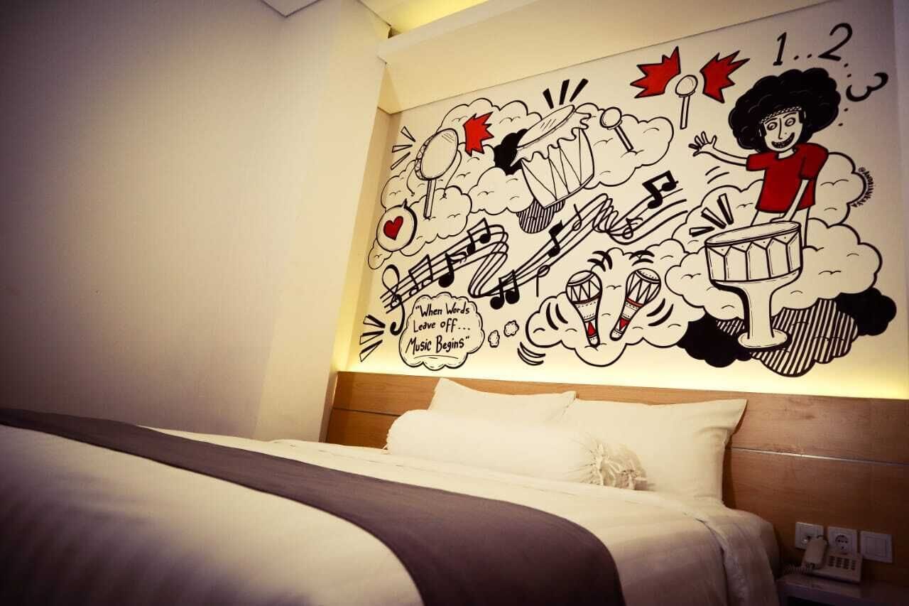 Premium-sengetøj, pengeskab på værelset, skrivebord, gratis Wi-Fi