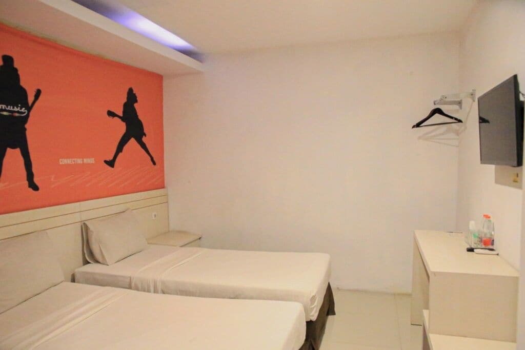 Superior Twin Bed | Premium bedding, in-room safe, desk, free WiFi