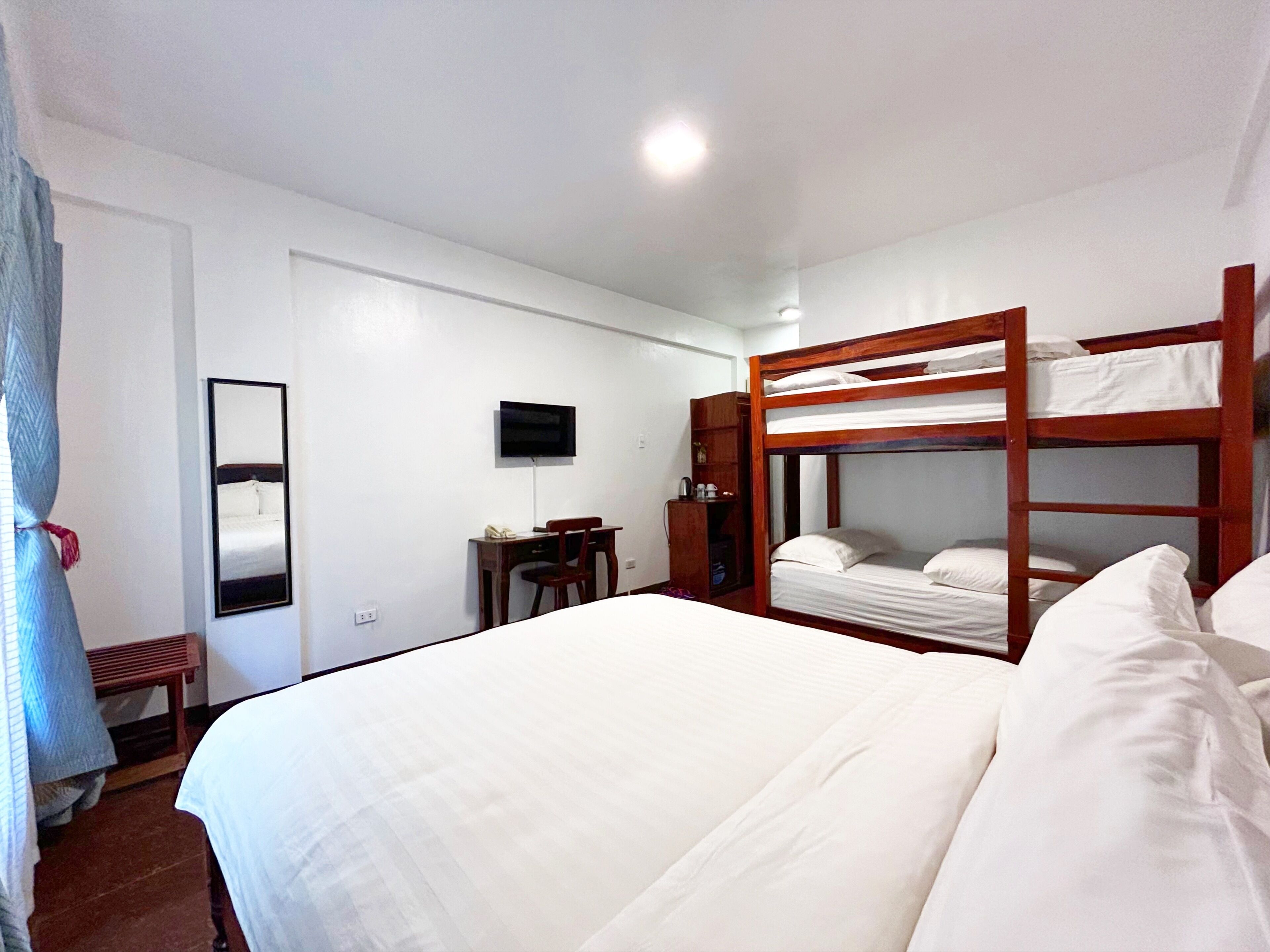 Forest Bldg - Family Room | Egyptian cotton sheets, premium bedding, in-room safe, blackout curtains