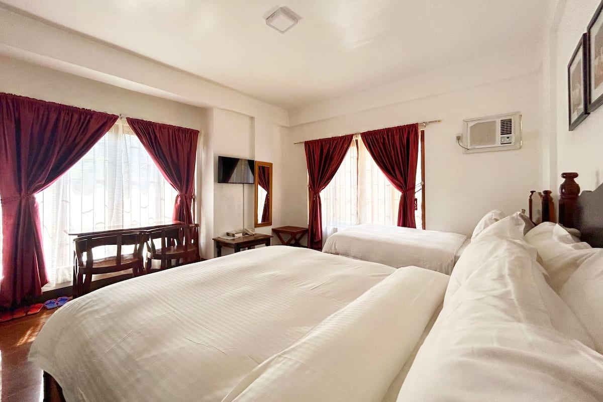 Forest Bldg. - Triple Sharing | Egyptian cotton sheets, premium bedding, in-room safe, desk