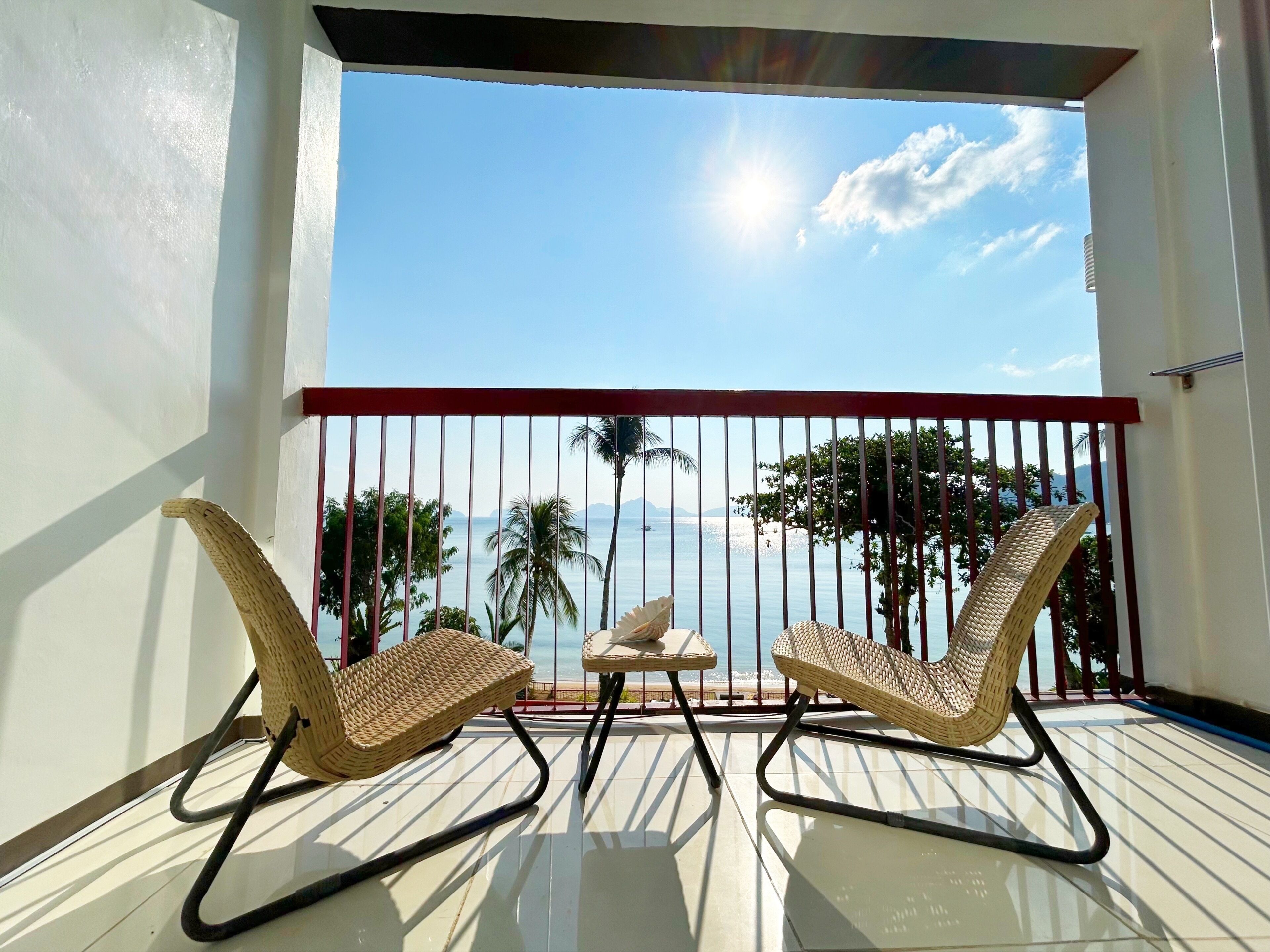 Quarto triplo premier, vista para o oceano | Vista para praia/oceano