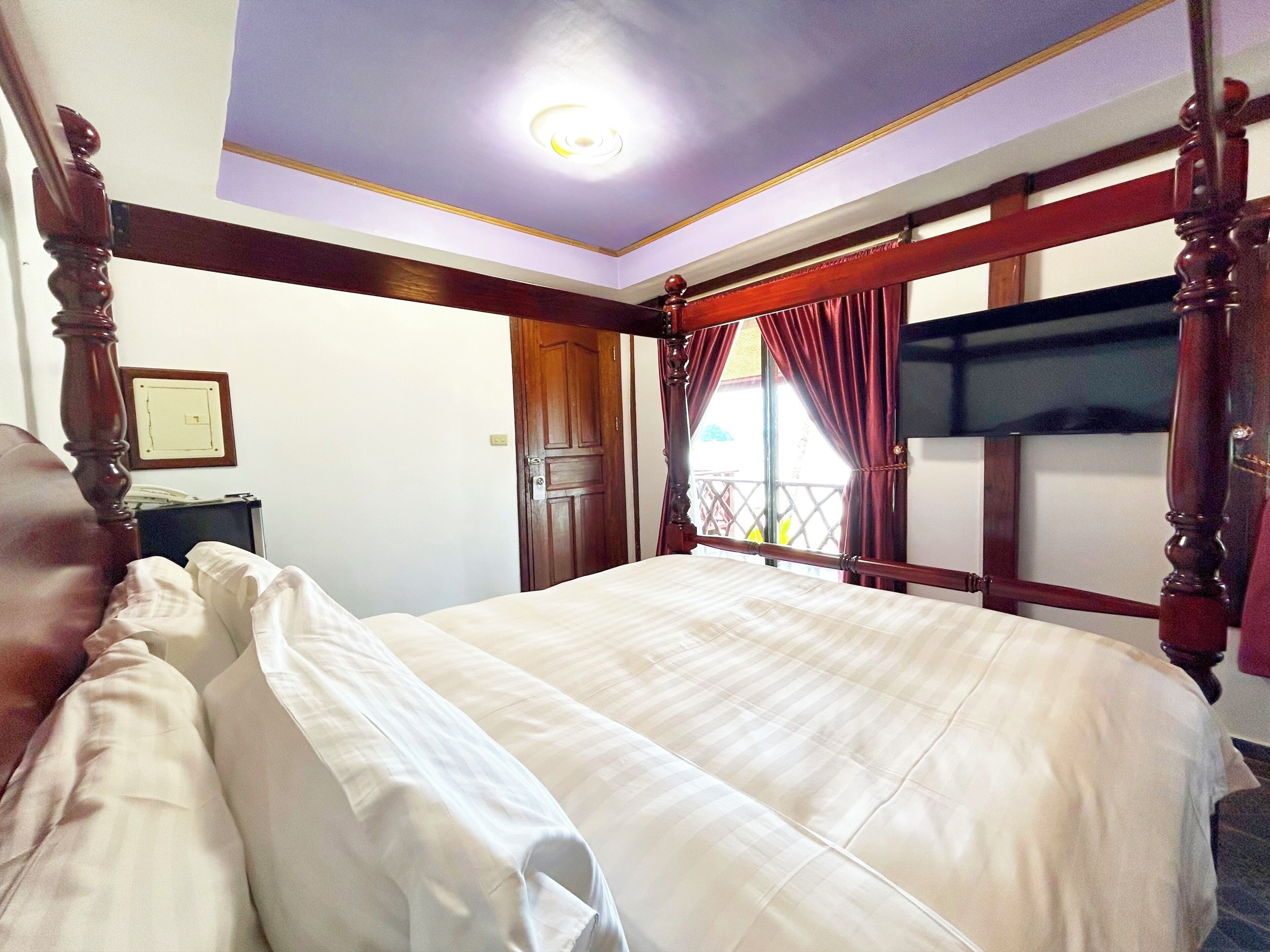 Oceanview Vip King | 이집트산 면 시트, 고급 침구, 객실 내 금고, 암막 커튼