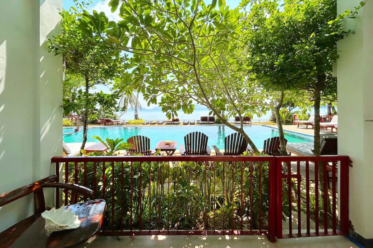 Premier-huone, pääsy uima-altaalle, valtamerinäköala (King) | Näkymä huoneesta