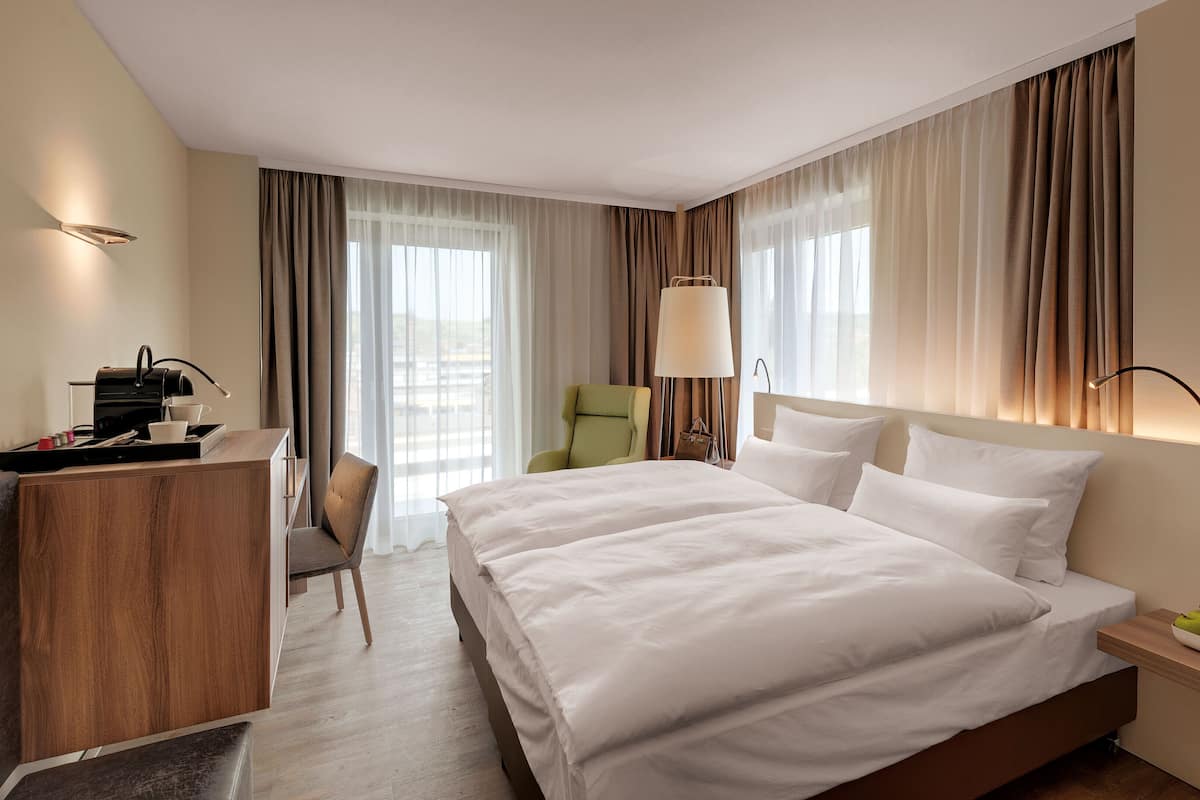 1 habitación y ropa de cama hipoalergénica