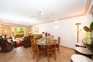 Condo, 3 Bedrooms | Dining - Terraces Condos at St. Lawrence Gap (St. Lawrence Gap)