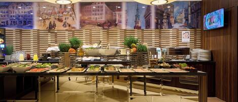 Local and international cuisine