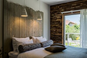 Chambre double | Système d’insonorisation, fer et planche à repasser