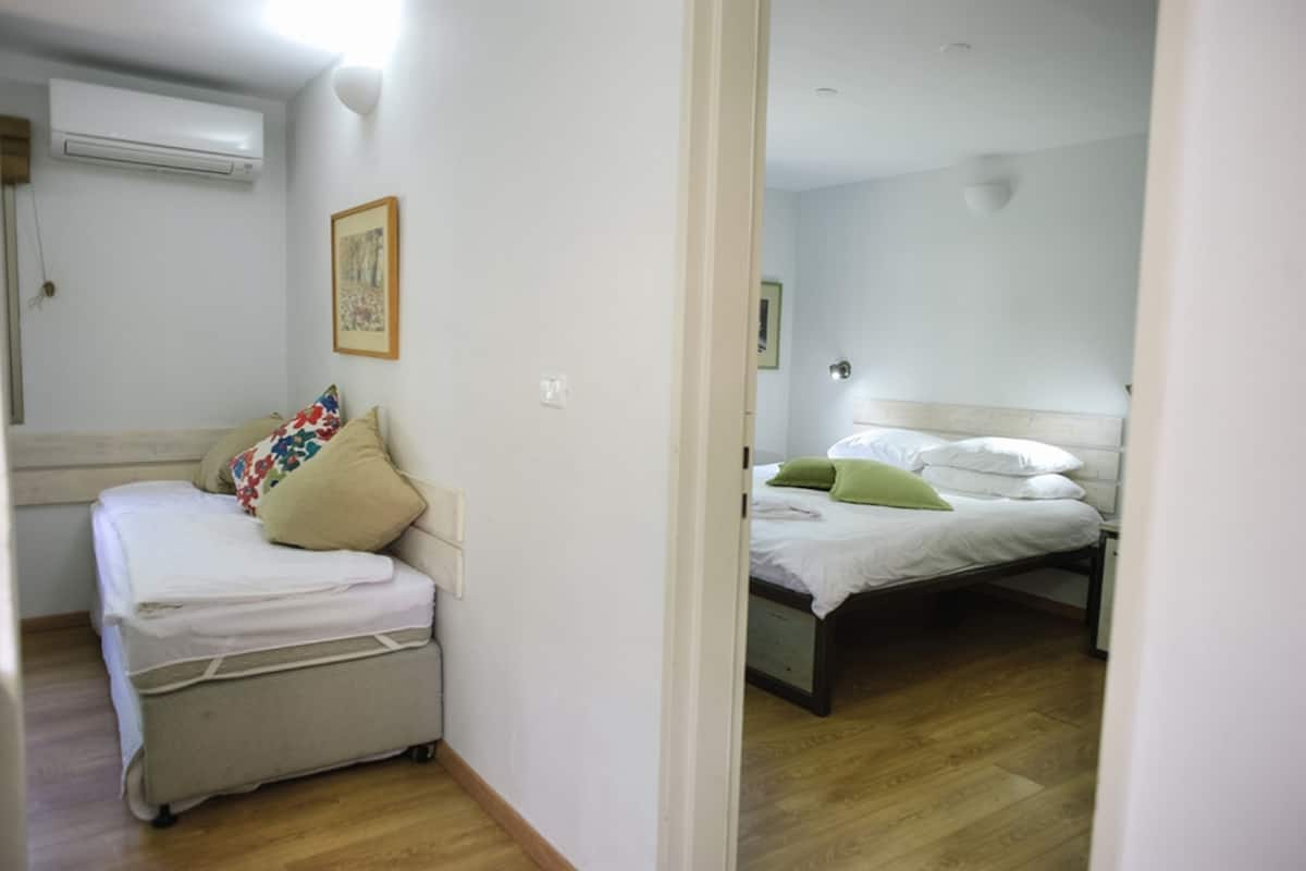 Family Room | Soundproofing, iron/ironing board, free cribs/infant beds, rollaway beds