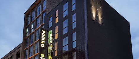 Front of property – evening/night