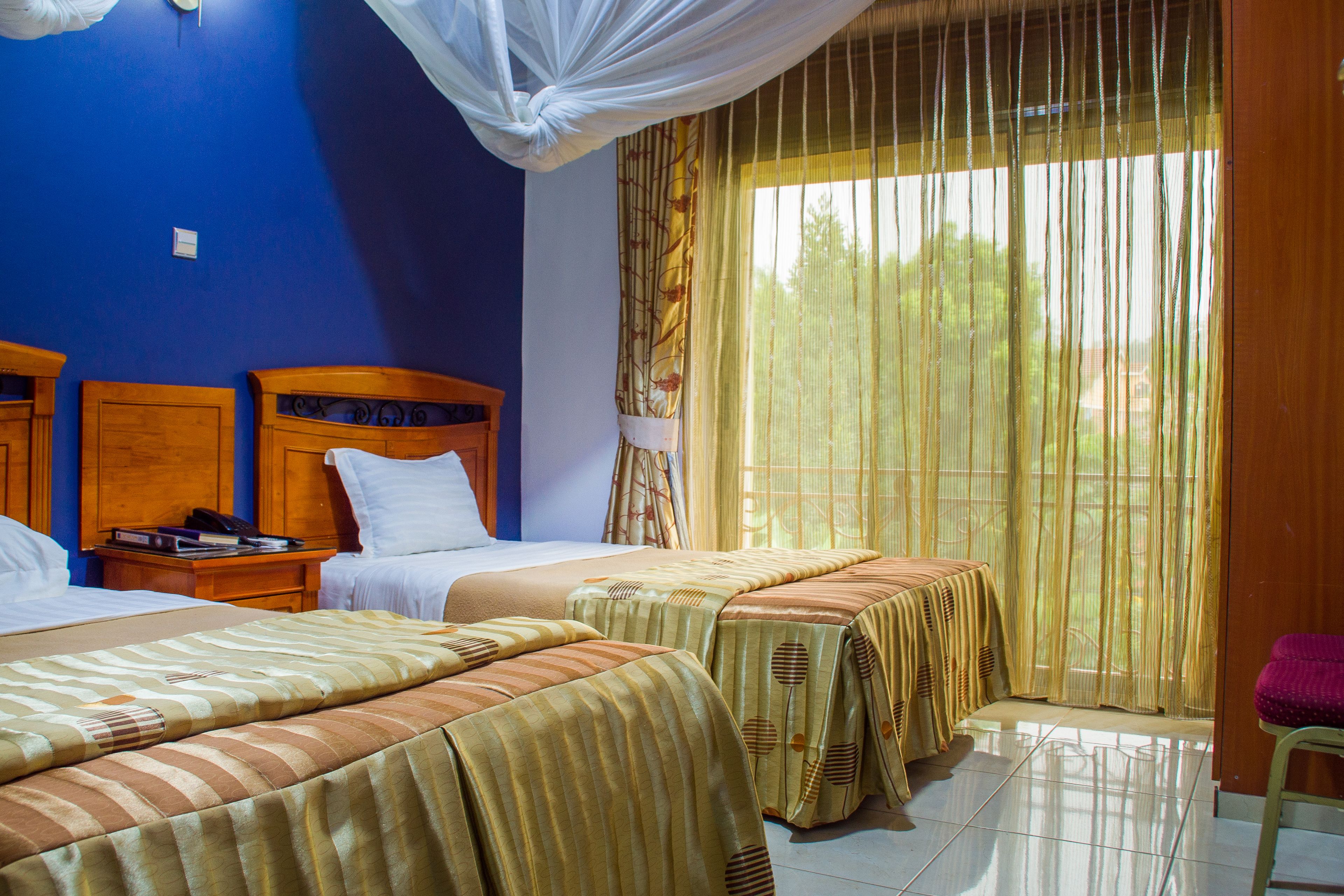 ห้องสแตนดาร์ดทวิน | ตู้นิรภัยในห้องพัก, โต๊ะทำงาน, Wi-Fi ฟรี