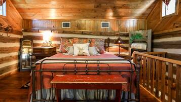 Kabin, 1 Tempat Tidur King, jet tub | Wi-Fi gratis