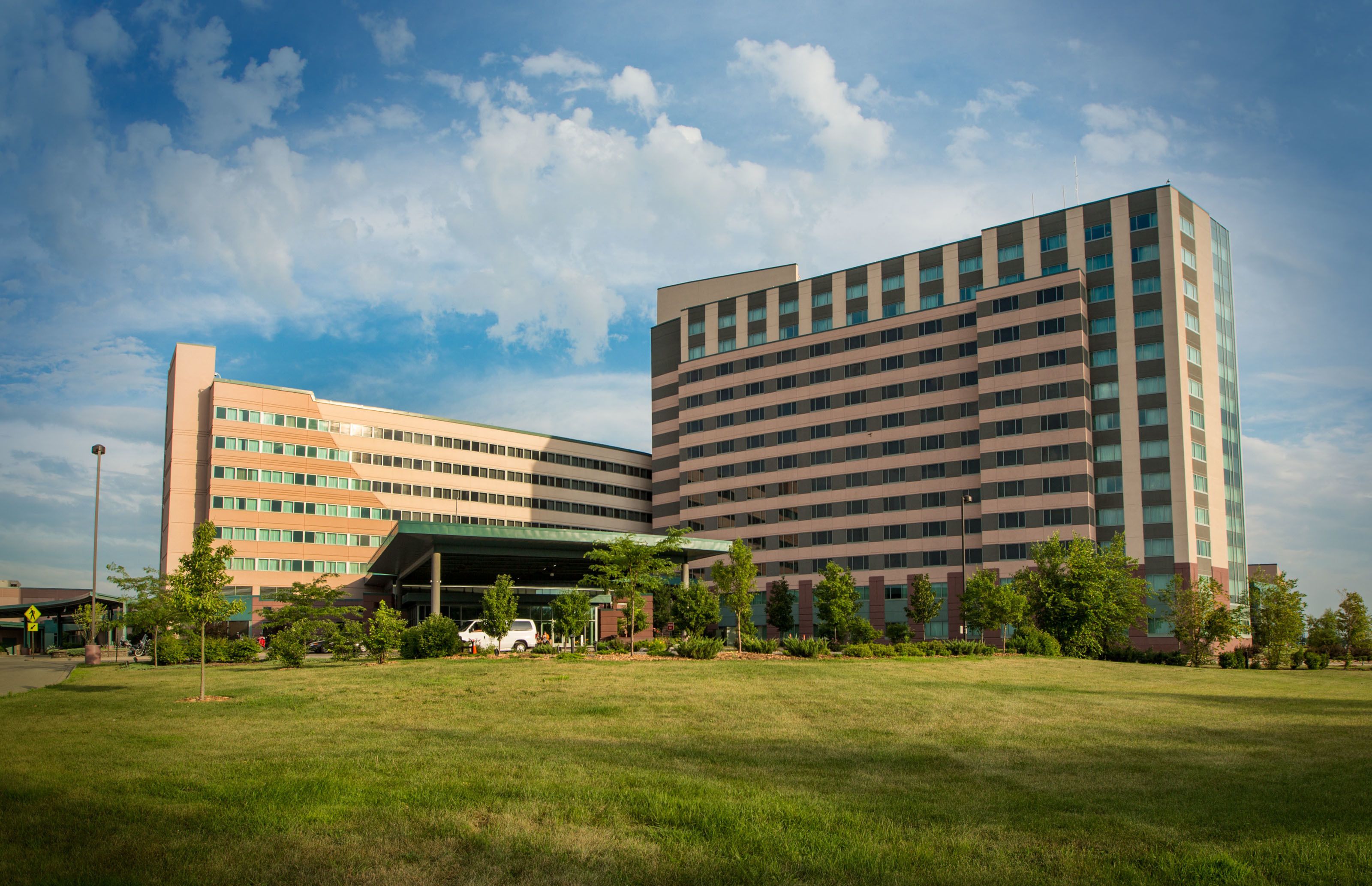 Voorkant van accommodatie