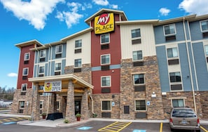 Façade de l’hébergement