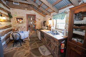 Cabane (Clear Springs Log Cabin) | Cuisine privée