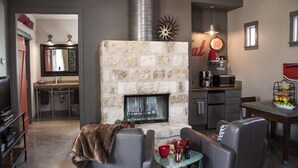 Ferienhaus, 1 Schlafzimmer, Nichtraucher (Double Deer Ranch: Coyote) | Wohnbereich