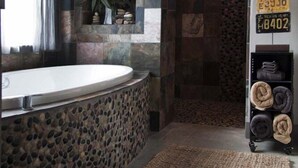 Ferienhaus, 1 Schlafzimmer, Nichtraucher (Double Deer Ranch: Coyote) | Badezimmer